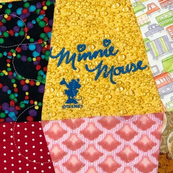 Quilt Wallhanging Embroidery Disney Characters Colorful Ruffles 4"x2.5" - Picture 8 of 11